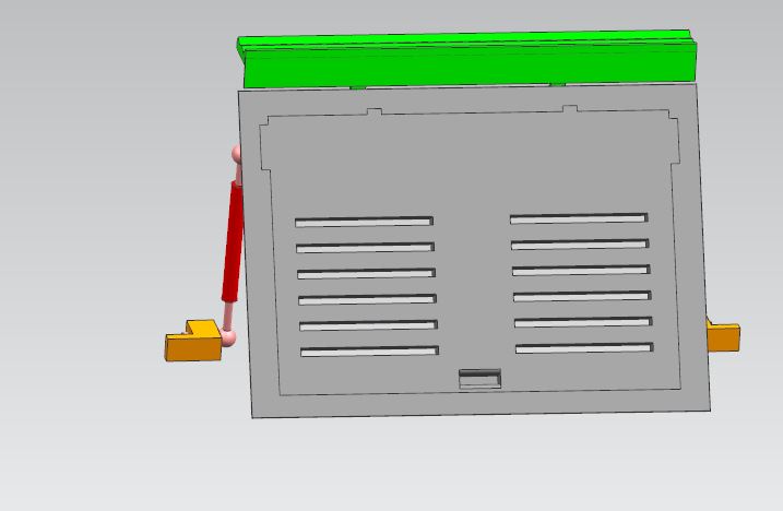 客车外摆门的设计【客车自动门】【含三维UG+CAD图+文档】