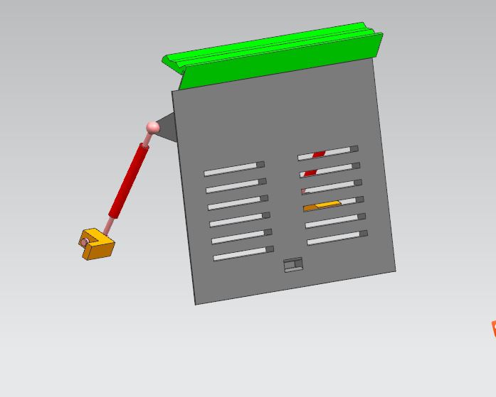 客车外摆门的设计【客车自动门】【含三维UG+CAD图+文档】