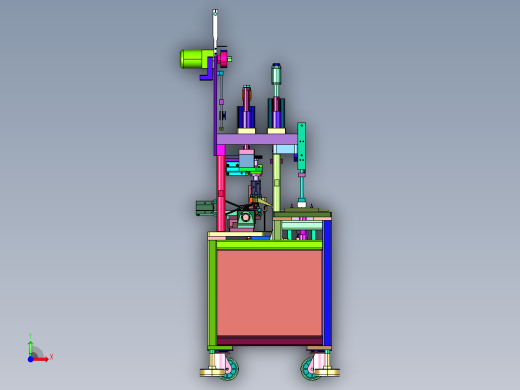 旋转焊口罩耳带的装置前视缩略图