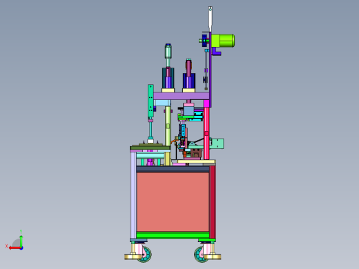 旋转焊口罩耳带的装置后视缩略图