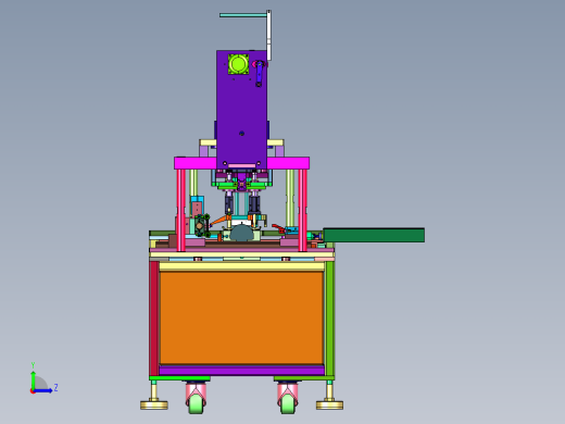 旋转焊口罩耳带的装置左视缩略图