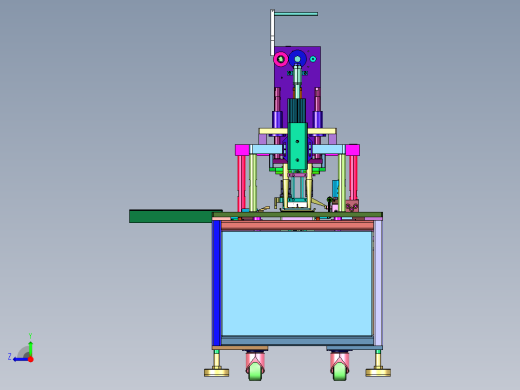 旋转焊口罩耳带的装置右视缩略图