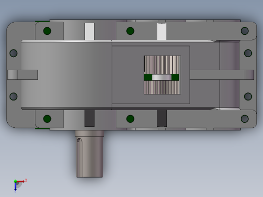 弧条减速机俯视缩略图