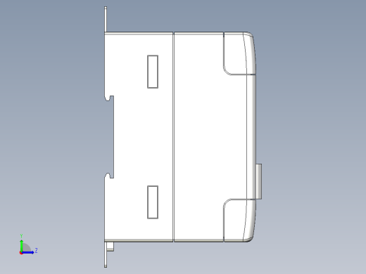 基恩士EX-201_202_205_210_kc图纸模型左视缩略图