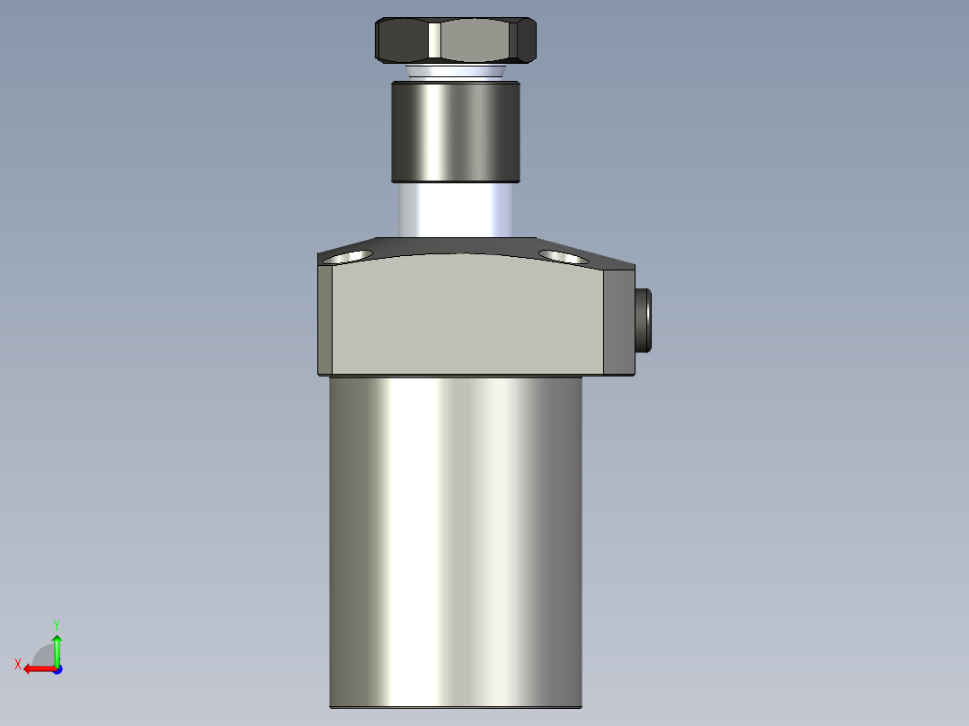 KOSMEKLHS0550-CR-Y45多系列多零件图纸模型后视图