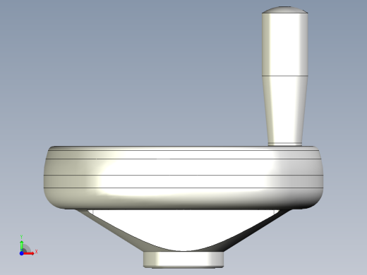 塑膠手輪VRTP,VRTP+I-3D多系列多零件图纸模型前视缩略图