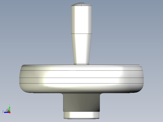 塑膠手輪VRTP,VRTP+I-3D多系列多零件图纸模型右视缩略图
