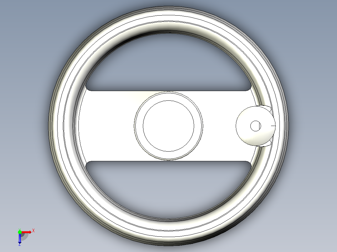 塑膠手輪VRTP,VRTP+I-3D多系列多零件图纸模型俯视图