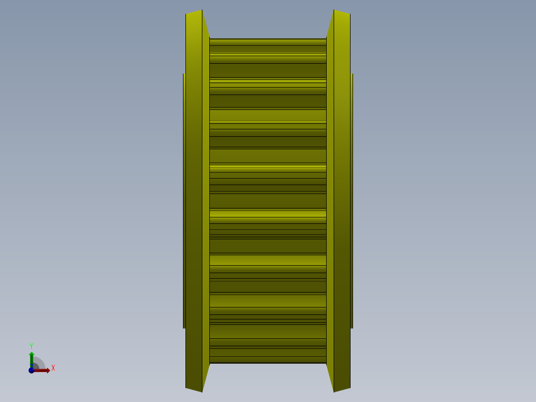 同步带轮HTPA20S5M100-A-N10前视图