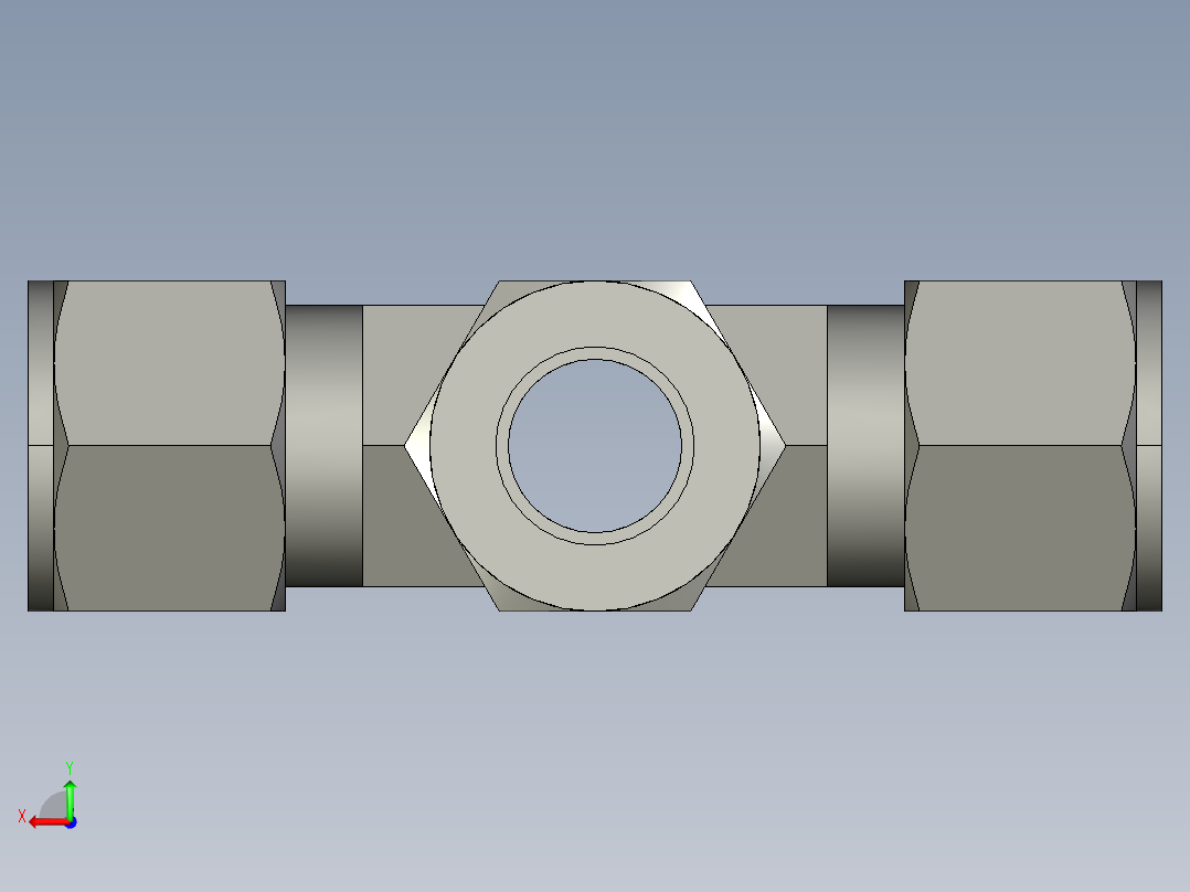 卡套式工业通用硬管接头12_kbu-s后视图