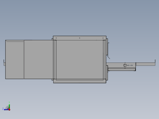 商用链式披萨炉sw16可编辑右视缩略图
