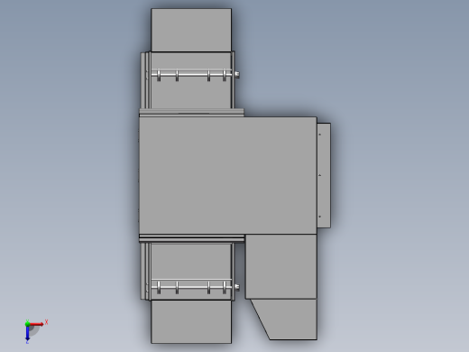 商用链式披萨炉sw16可编辑俯视缩略图
