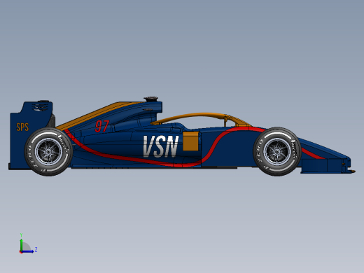 汽车尾翼(33)左视缩略图