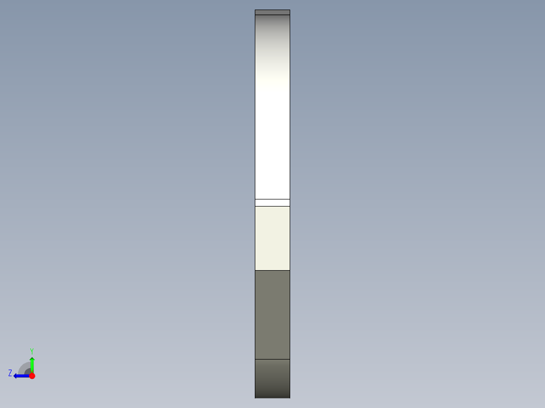 旋转刀片右视图