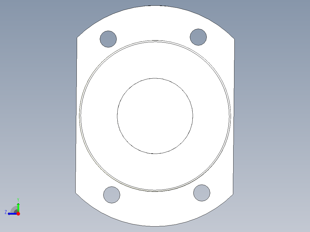 DFV滚珠丝杆右视图