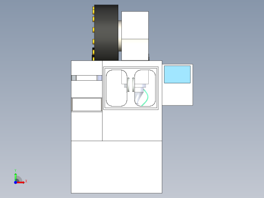 B3004043-哈斯立式CNC车床前视缩略图