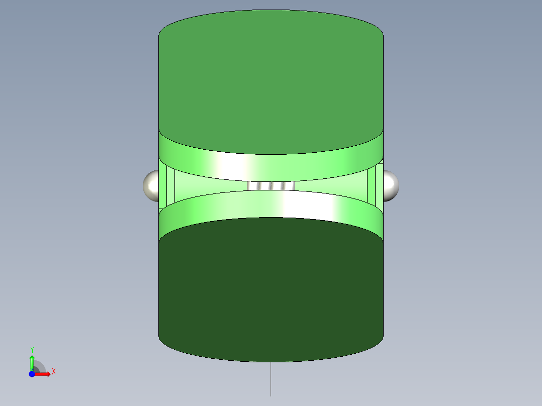 B2005222-弹簧夹前视图