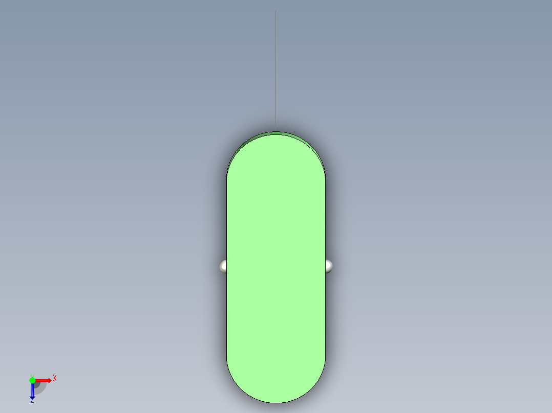 B2005222-弹簧夹俯视图