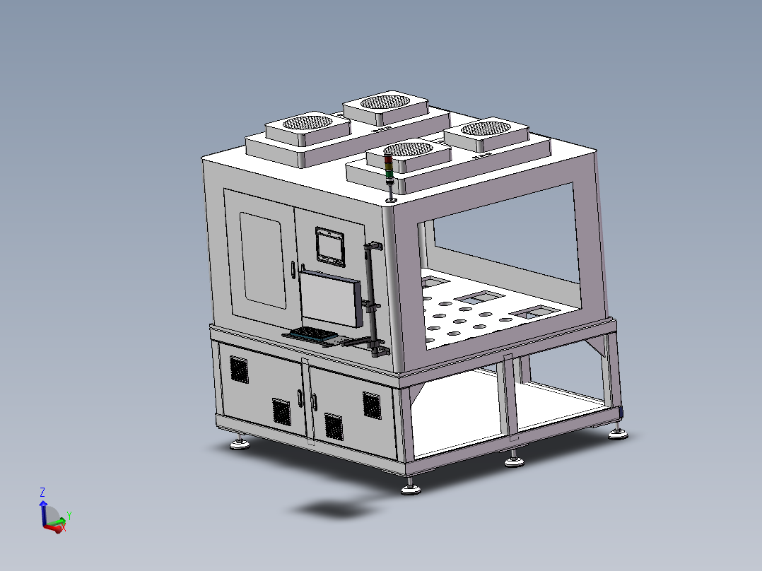 机床钣金造型设计