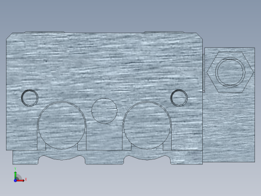 气缸MXS25L-40BS-A93前视缩略图