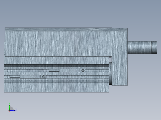 气缸MXS25L-40BS-A93左视缩略图
