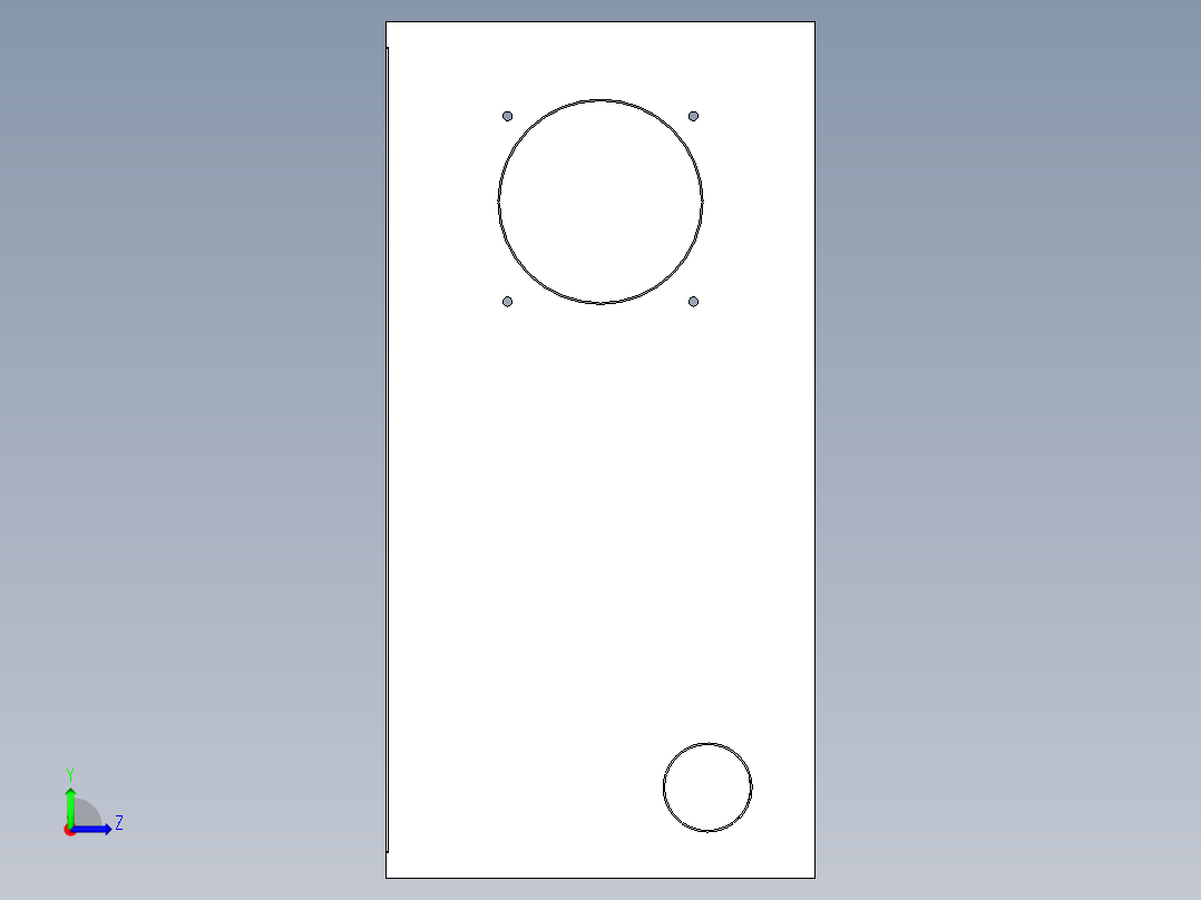 电箱【610x480x240】左视图