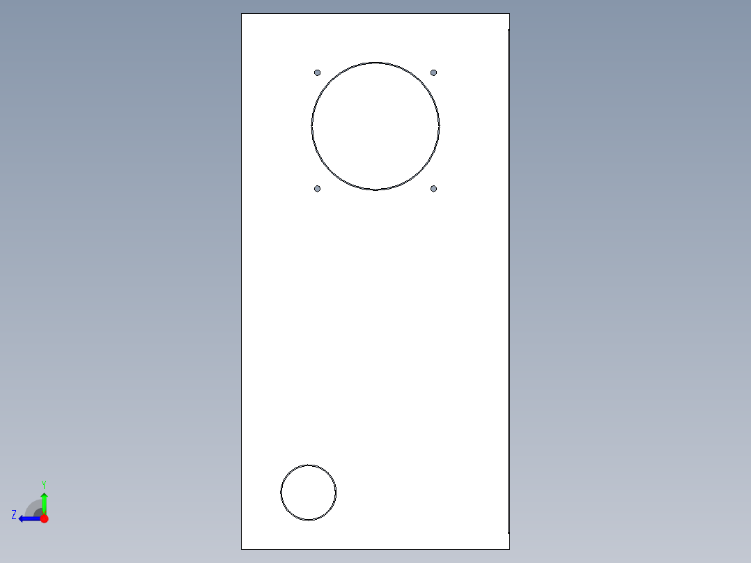 电箱【610x480x240】右视图