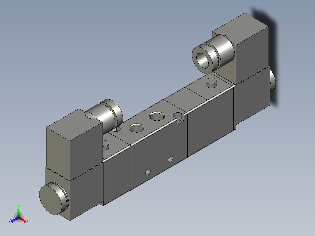 4V230C06E正等轴测图