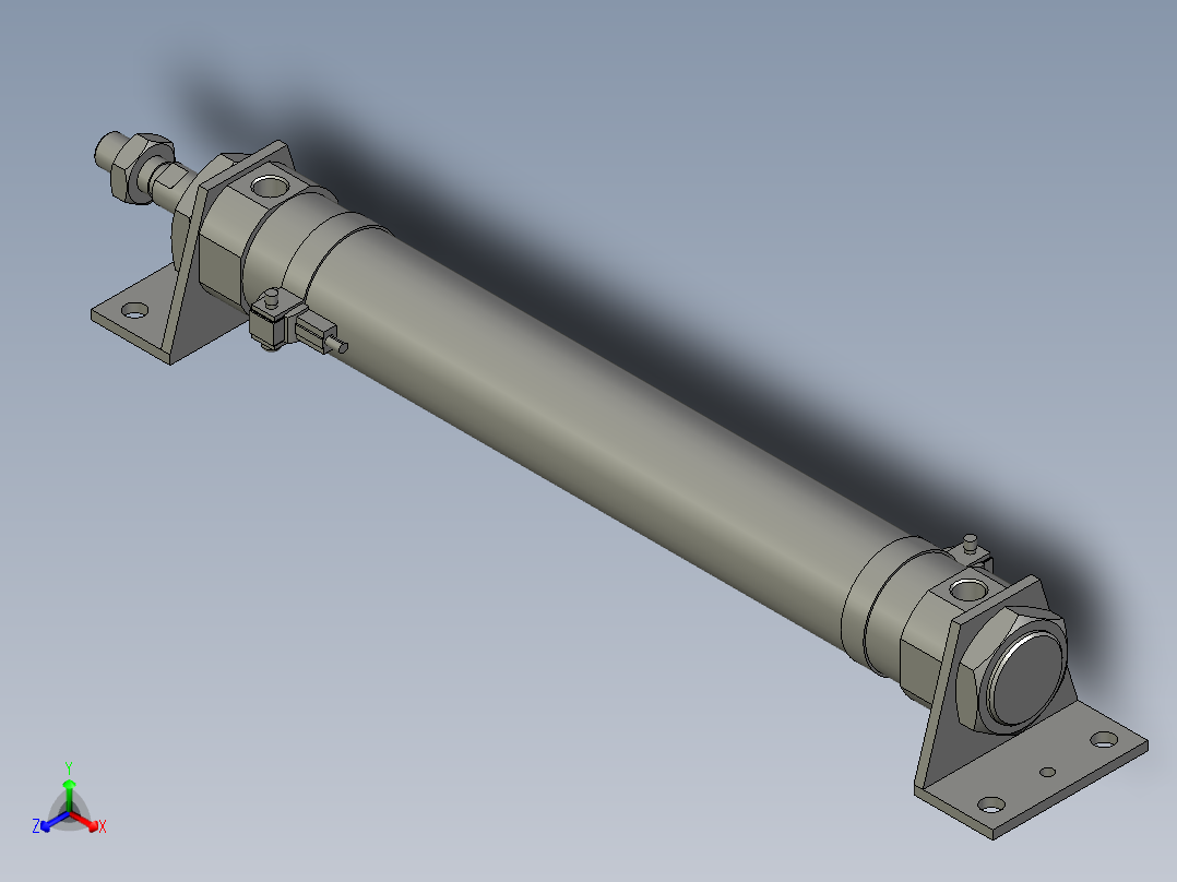 LXYC-BOSSCDM2L32-200-M9BL正等轴测图