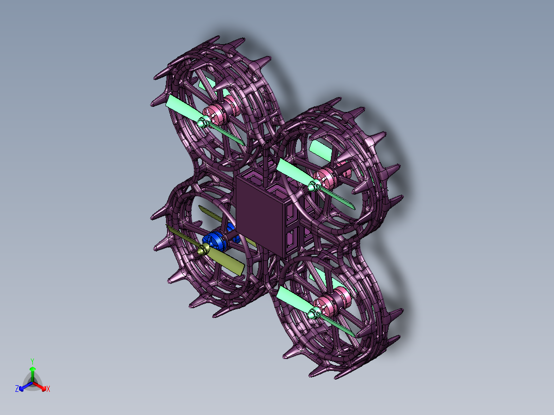 桁架大型无人机