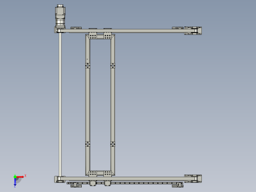 上下移载桁架俯视缩略图