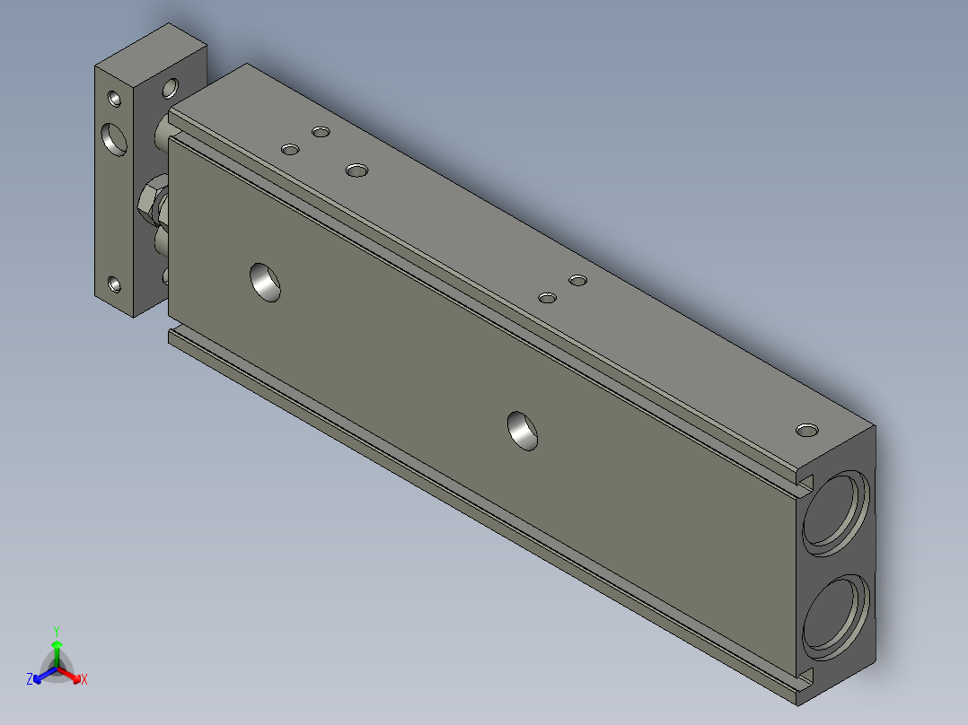 LXYC-BOSSTR20X125S(0)+()-CDJC正等轴测图