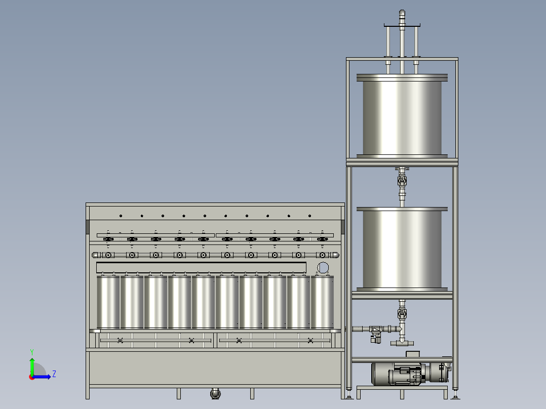 WRT-E03-10灌酸机左视图