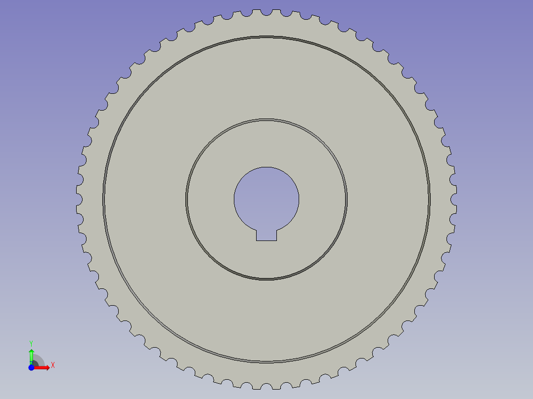 同步轮-2Z60-M5前视图
