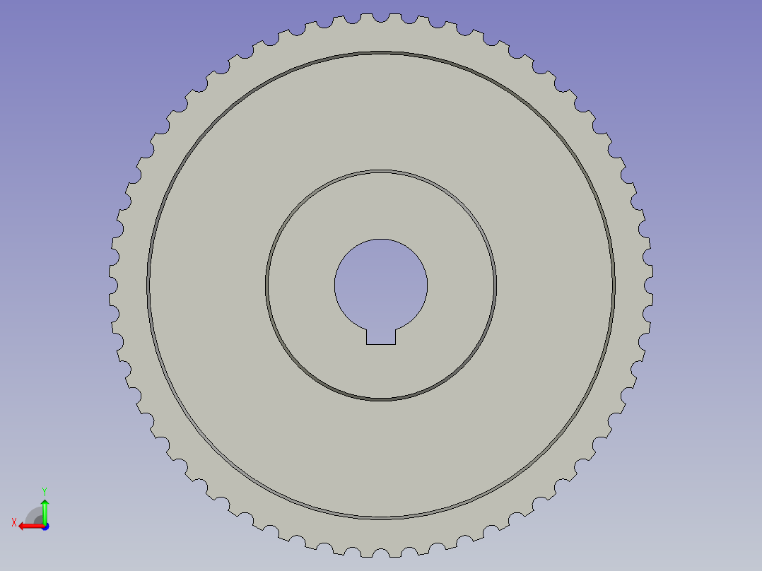 同步轮-2Z60-M5后视图