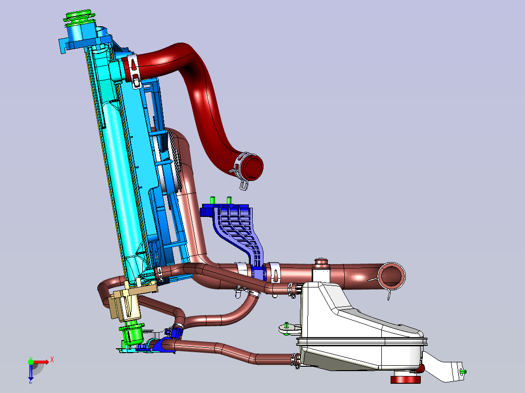 丰田威驰_雅力士轿车底盘俯视图