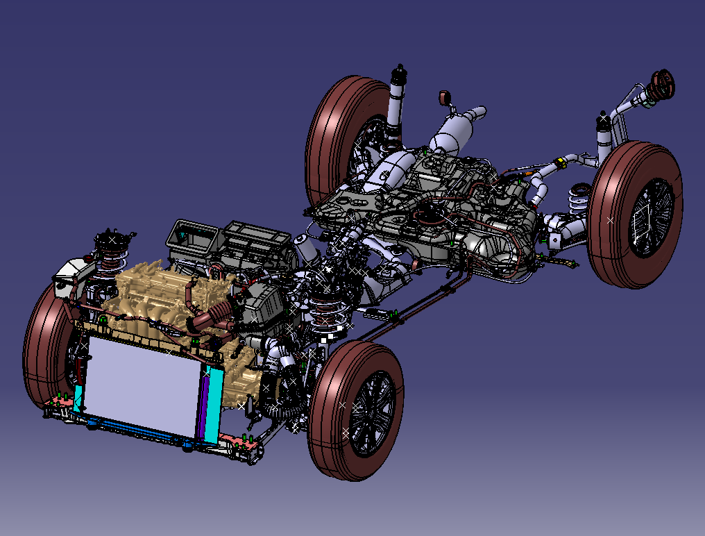 丰田威驰_雅力士轿车底盘
