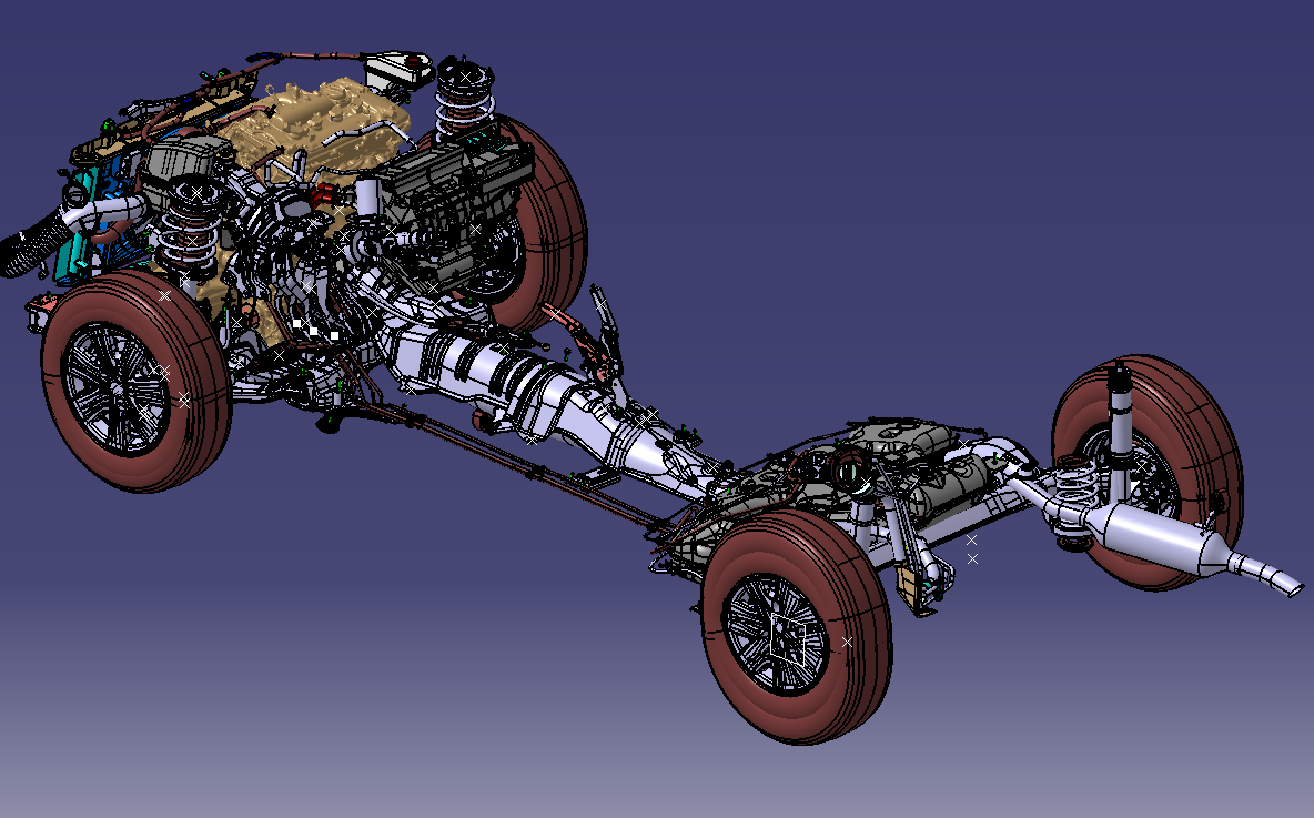 丰田威驰_雅力士轿车底盘