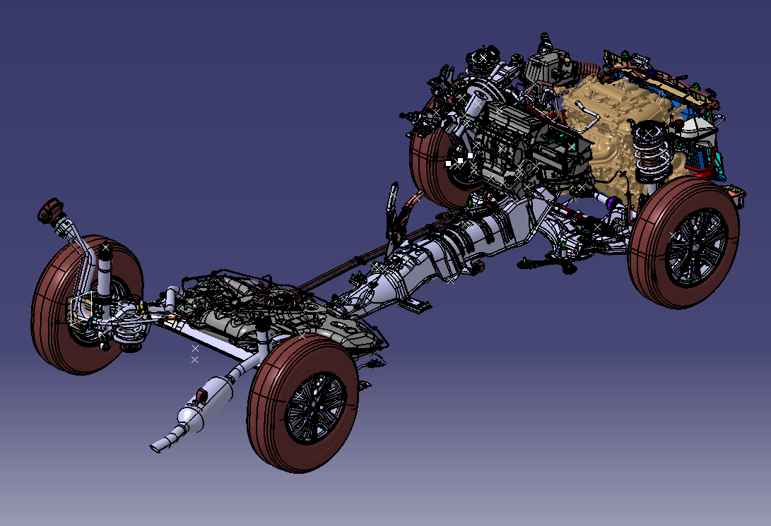 丰田威驰_雅力士轿车底盘
