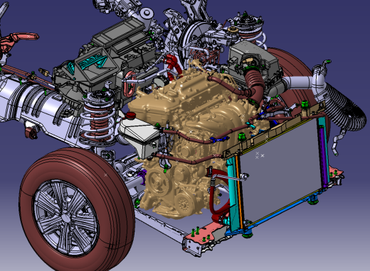丰田威驰_雅力士轿车底盘缩略图