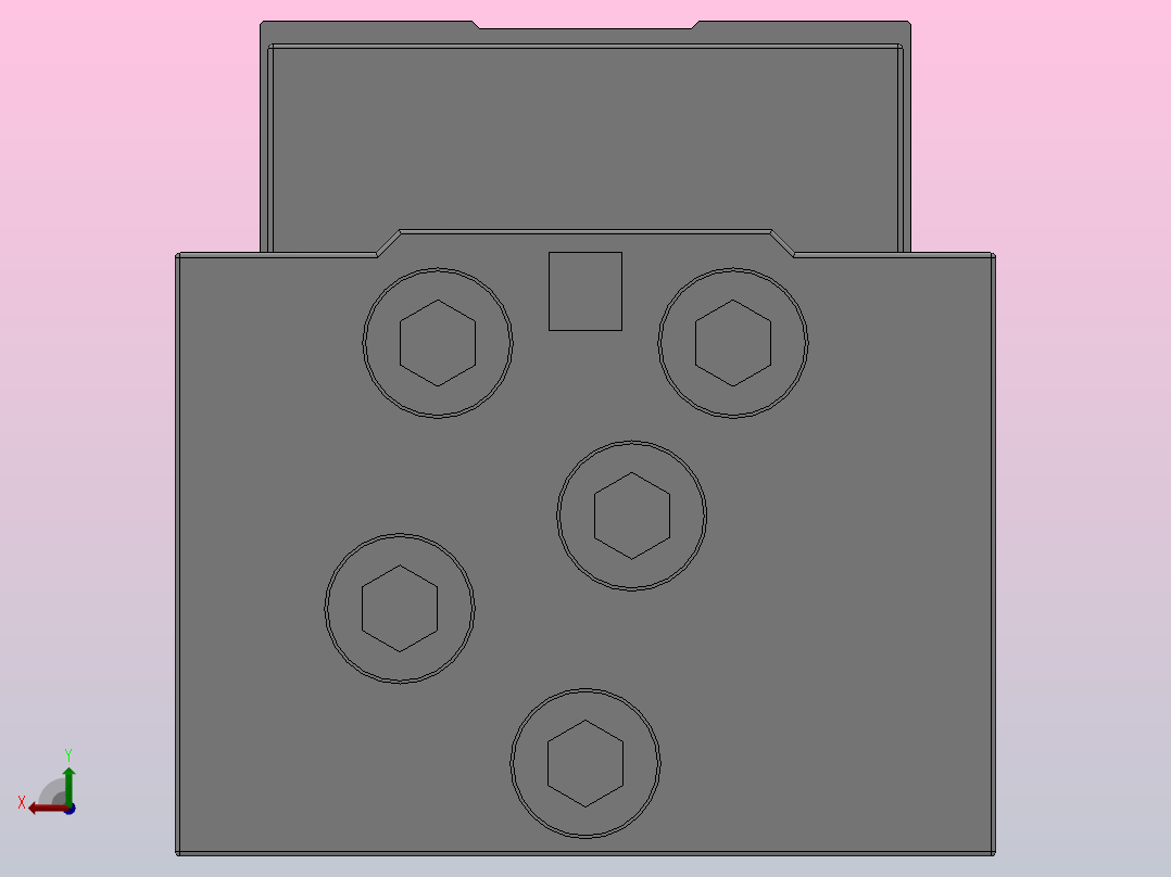 MY1B机械结合式无杆气缸[MY1B25G-200Z]后视图