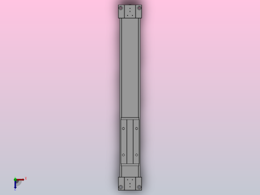 MY1B机械结合式无杆气缸[MY1B25G-200Z]俯视缩略图