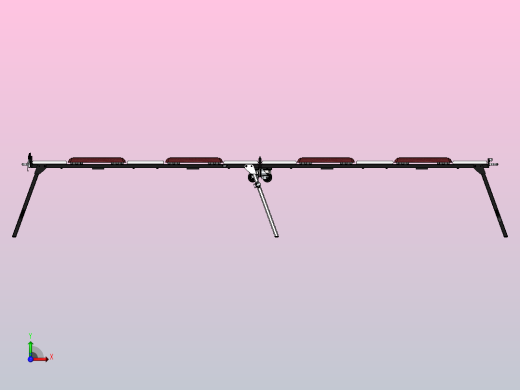 便携式移动座椅前视缩略图