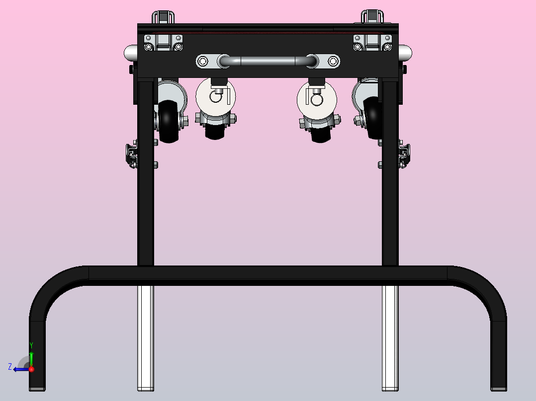 便携式移动座椅右视图