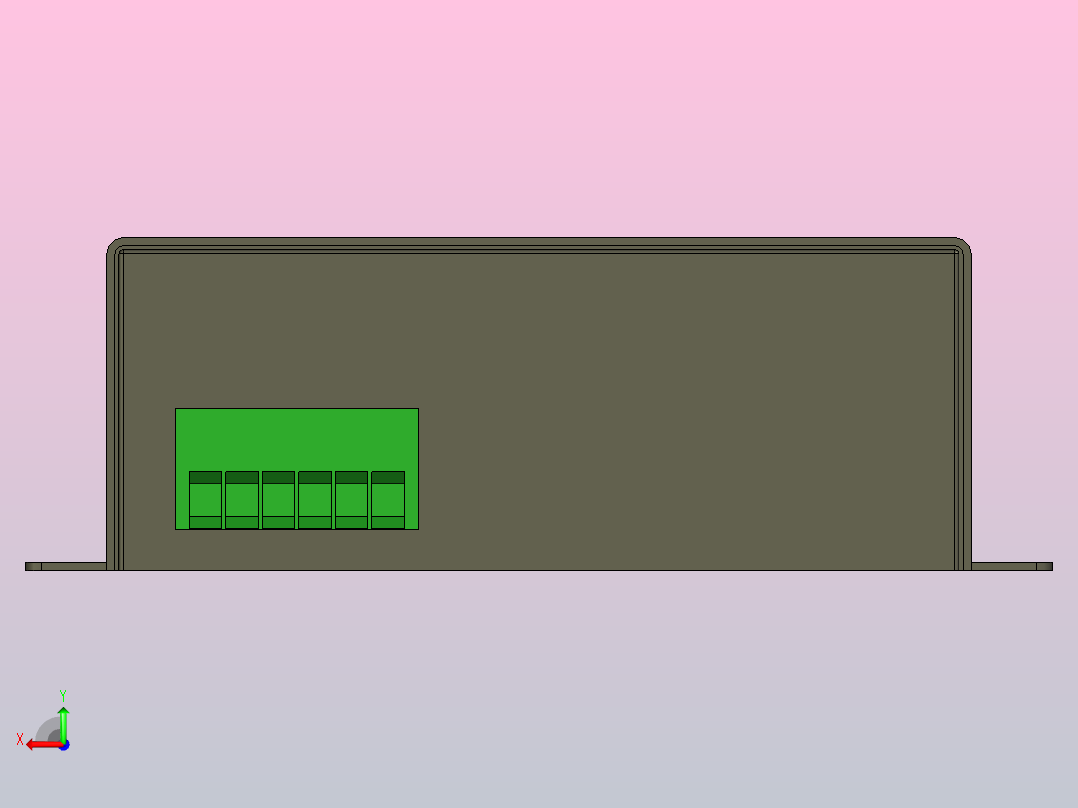 Led控制器DMX-512后视图