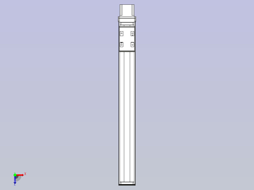 SMD65直连封闭式系列模组[SMD65-G-500L]俯视图