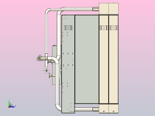 发动机散热器MTU 20V4000左视缩略图