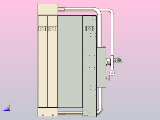 发动机散热器MTU 20V4000右视缩略图