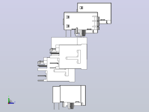 7款进口RJ45连接器 左视缩略图