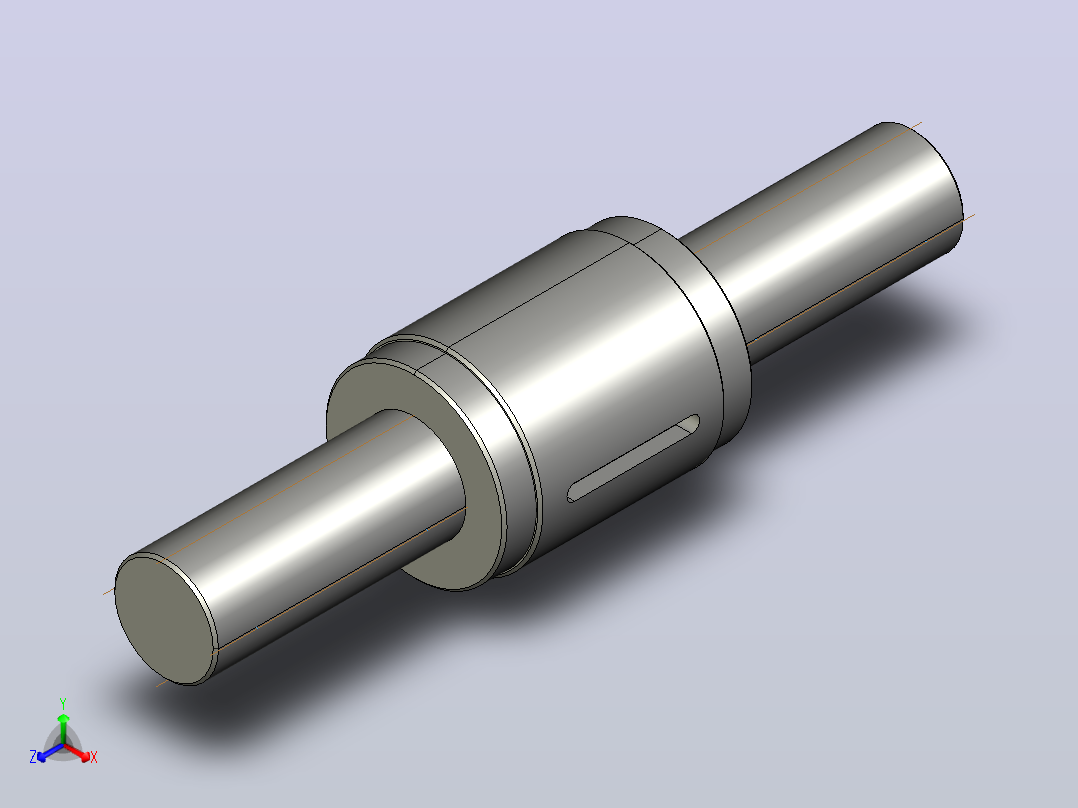 DGZ4040-1.8x4滚珠丝杆3D模型正等轴测图